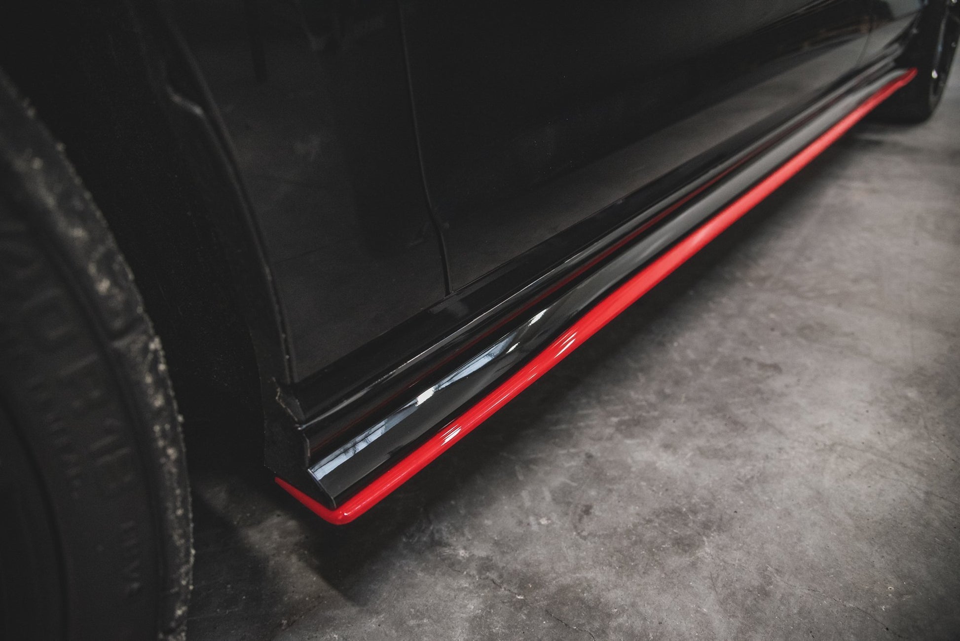 Maxton Seitenschweller Ansatz für VW Golf 7 GTI TCR