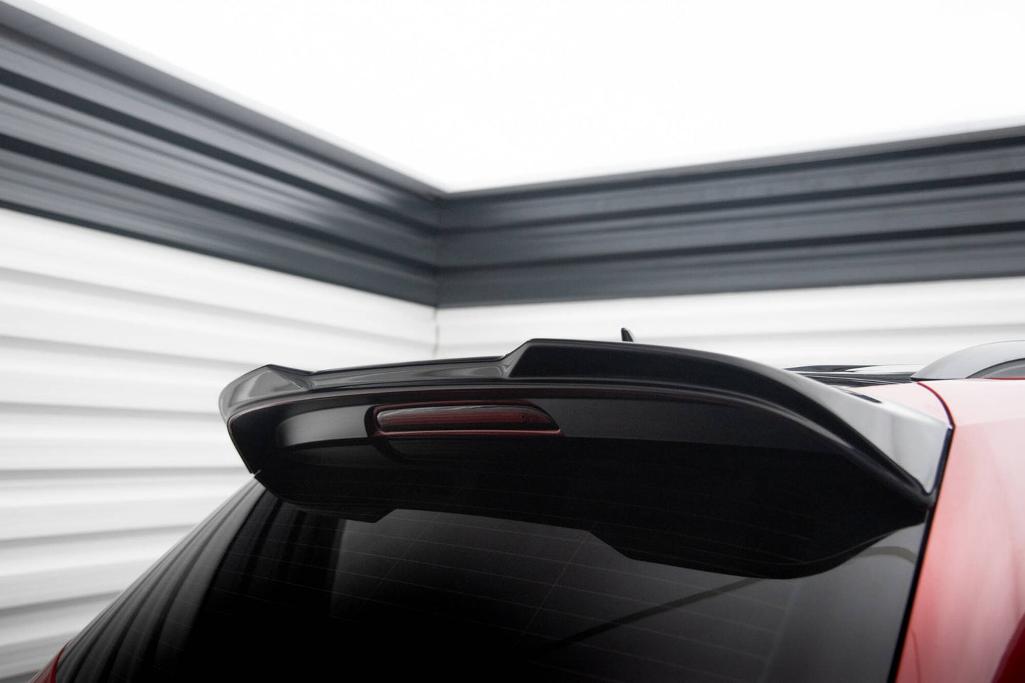 Maxton Spoiler CAP für 3D Seat Tarraco FR Mk1 schwarz Hochglanz