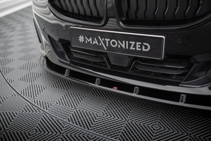 Maxton Front Ansatz V.1 für BMW 2 Coupe G42 schwarz Hochglanz