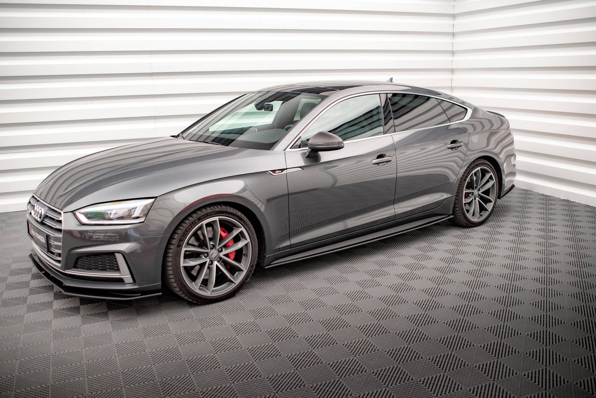 Maxton Street Pro Seitenschweller Ansatz für Audi A5 S-Line / S5 Sportback F5