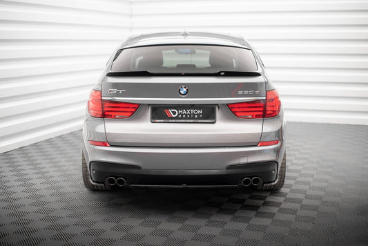 Maxton Spoiler CAP für BMW 5er GT M-Paket F07 schwarz Hochglanz