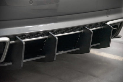 Maxton Robuste Racing Heckschürze V.2 für Audi RS3 8V Sportback