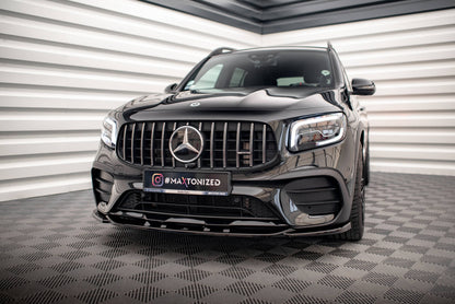 Maxton Front Ansatz V.2 für Mercedes-AMG GLB 35 X247 schwarz Hochglanz