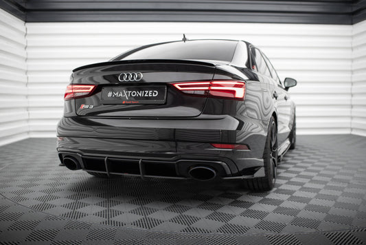 Maxton Street Pro Heckschürze für Audi RS3 Limousine 8V Facelift