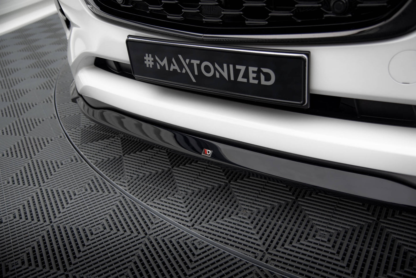 Maxton Front Ansatz V.2 für Mazda CX-60 Mk1 schwarz Hochglanz