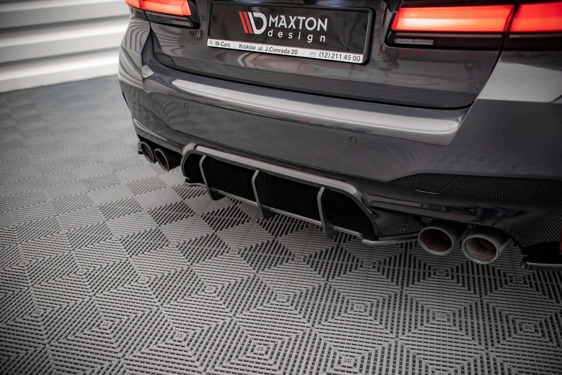 Maxton Street Pro Heckschürze für BMW M5 F90