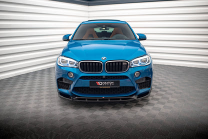 Maxton Front Ansatz V.3 für BMW X5 M F85 / X6 M F86 schwarz Hochglanz