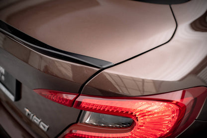 Maxton Spoiler CAP für Fiat Tipo S Limousine Mk1 schwarz Hochglanz