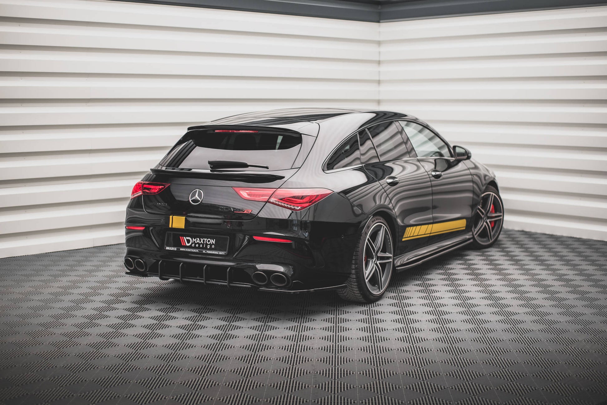 Maxton Street Pro Heckschürze für Mercedes-AMG CLA 35 / 45 Aero C118