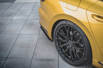 Maxton Robuste Racing Diffusor Heck Ansatz für Volkswagen Arteon R-Line