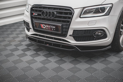 Maxton Front Ansatz für Audi SQ5 Mk1 (8R) Carbon Look