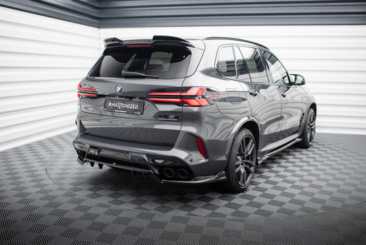 Maxton Spoiler CAP für 3D BMW X5 M F95 Facelift schwarz Hochglanz