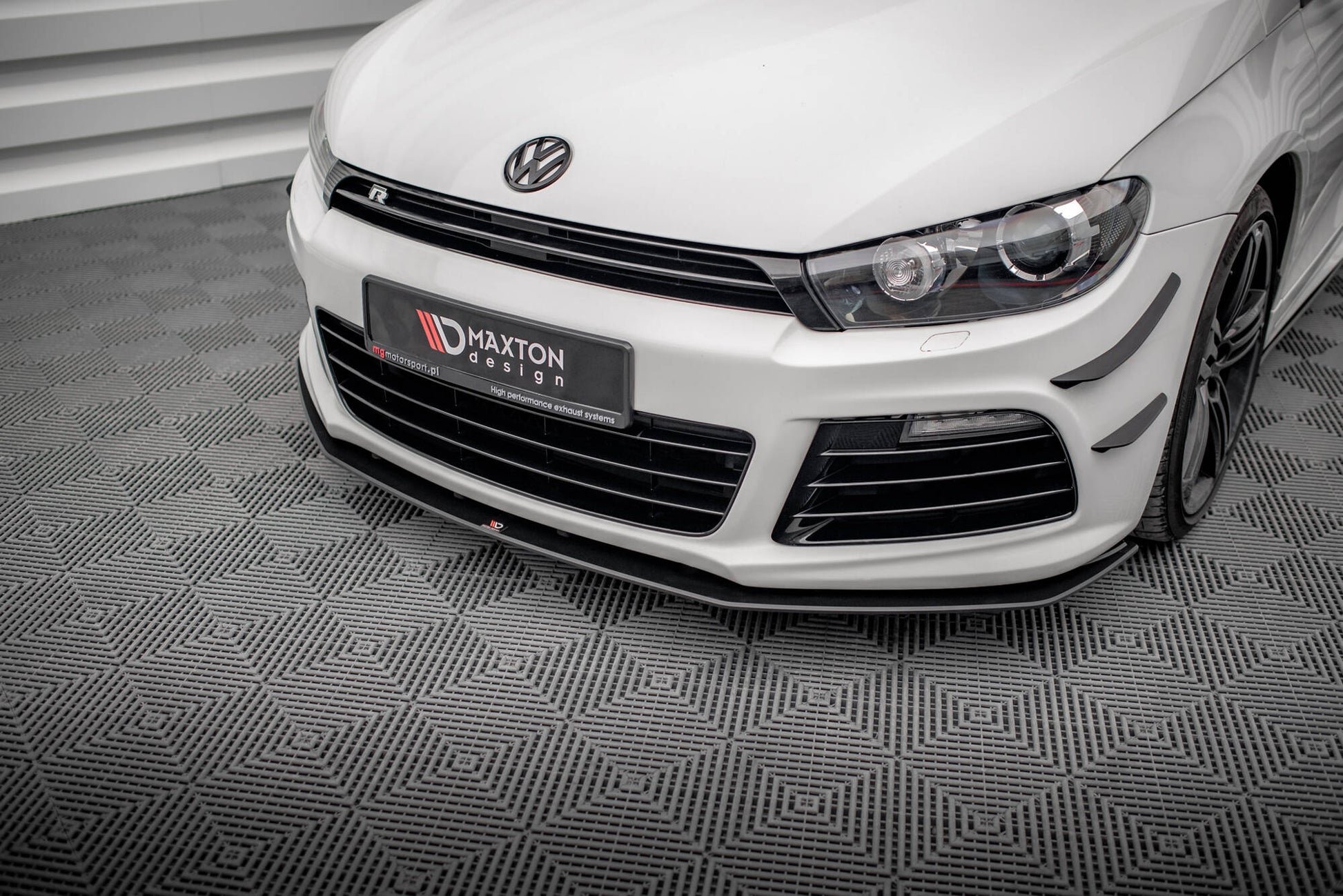 Maxton Street Pro Front Ansatz für für Volkswagen Scirocco R Mk3