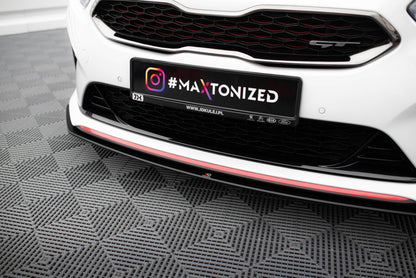 Maxton Street Pro Front Ansatz für für Kia Ceed GT Mk3 / Proceed Mk1