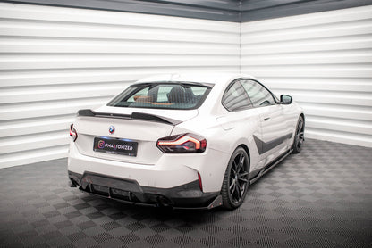 Maxton Heck Ansatz Flaps Diffusor V.2 +Flaps für BMW 2 Coupe M-Paket G42