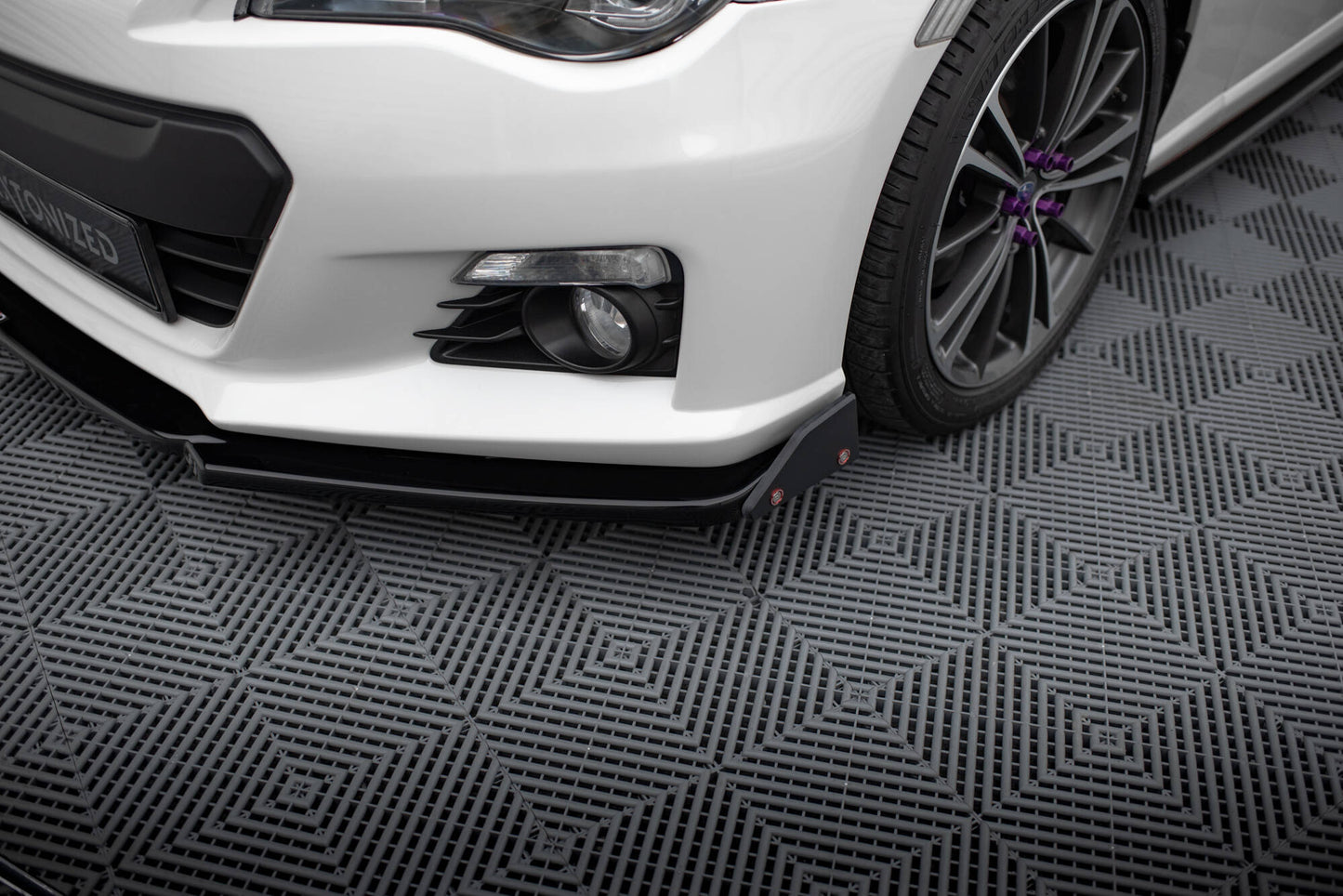 Maxton Front Ansatz V.1 +Flaps für Subaru BRZ