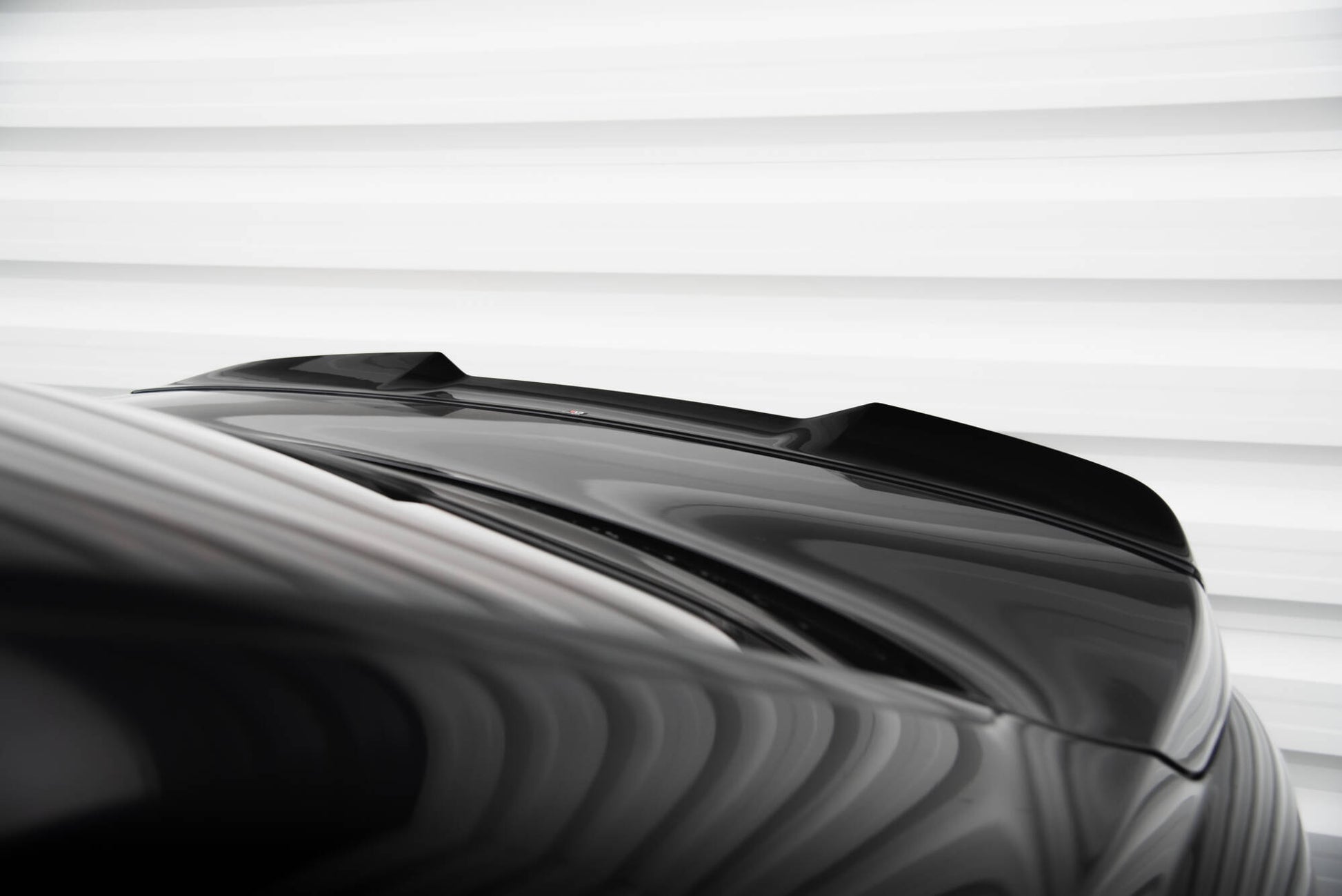 Maxton Spoiler CAP für 3D BMW 7 E65 schwarz Hochglanz