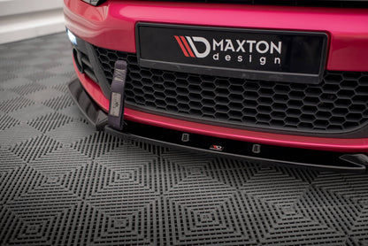 Maxton Front Ansatz V.3 für Volkswagen Scirocco Mk3 Carbon Look