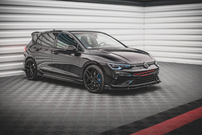 Maxton Seitenschweller Ansatz für V.2 für + Flaps Volkswagen Golf R Mk8