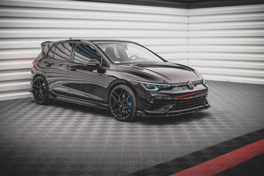 Maxton Seitenschweller Ansatz für V.2 für + Flaps Volkswagen Golf R Mk8