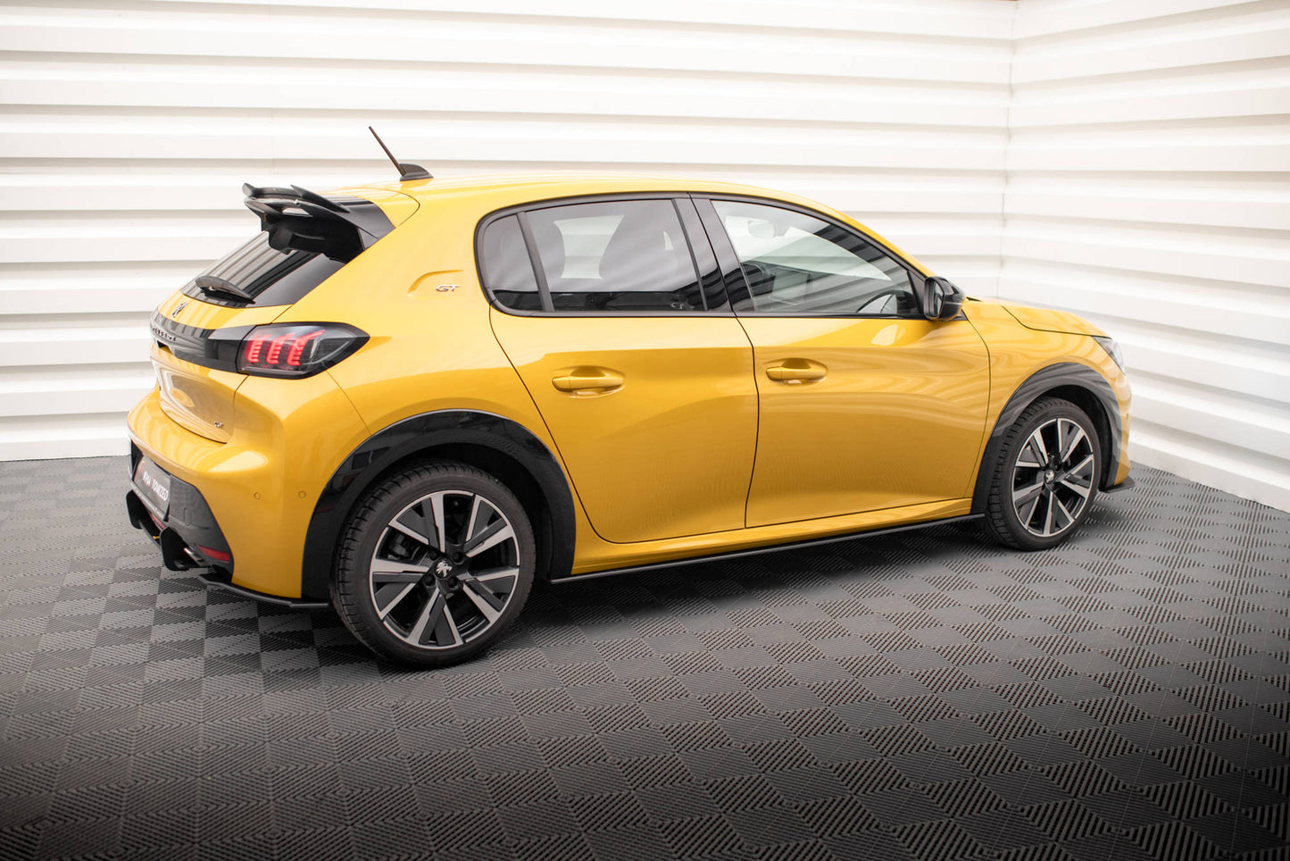 Maxton Street Pro Seitenschweller Ansatz für Peugeot 208 GT Mk2