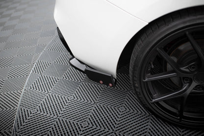 Maxton Heck Ansatz Flaps Diffusor V.5 +Flaps für BMW 1er M-Paket / M140i F20 Facelift