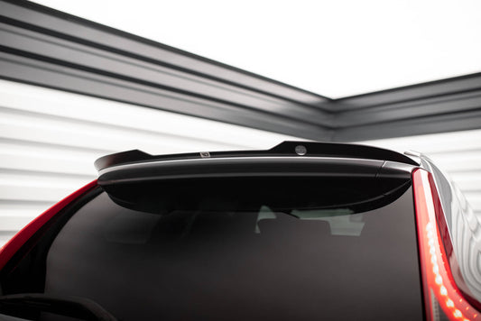 Maxton Spoiler CAP für Volvo XC60 R-Design Mk1 Facelift schwarz Hochglanz