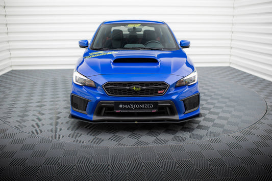 Maxton Street Pro Front Ansatz für für Subaru WRX STI Mk1 Facelift