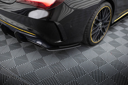 Maxton Street Pro Heck Ansatz Flaps Diffusor für Mercedes-AMG CLA 45 C117 Facelift