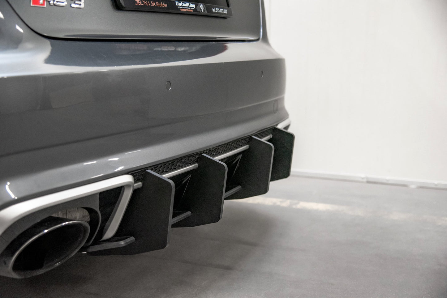 Maxton Robuste Racing Heckschürze V.2 für Audi RS3 8V Sportback