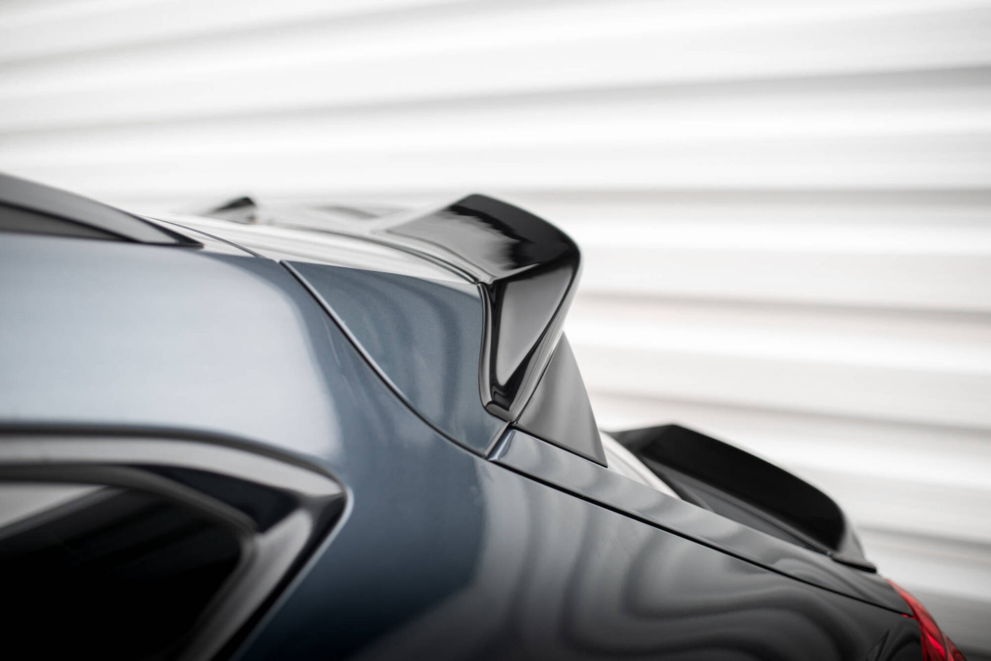 Maxton Höher Spoiler CAP für 3D Cupra Formentor Mk1 schwarz Hochglanz