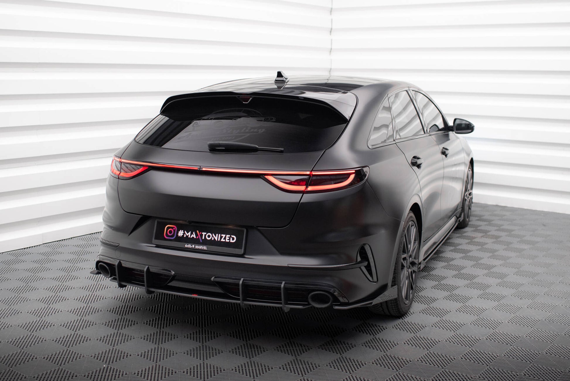 Maxton Street Pro Heckschürze für Kia Proceed GT Mk1 Facelift