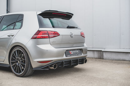 Maxton Robuste Racing Heckschürze V.1 für VW Golf 7 GTI