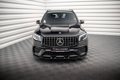 Maxton Front Ansatz V.2 für Mercedes-AMG GLB 35 X247 schwarz Hochglanz