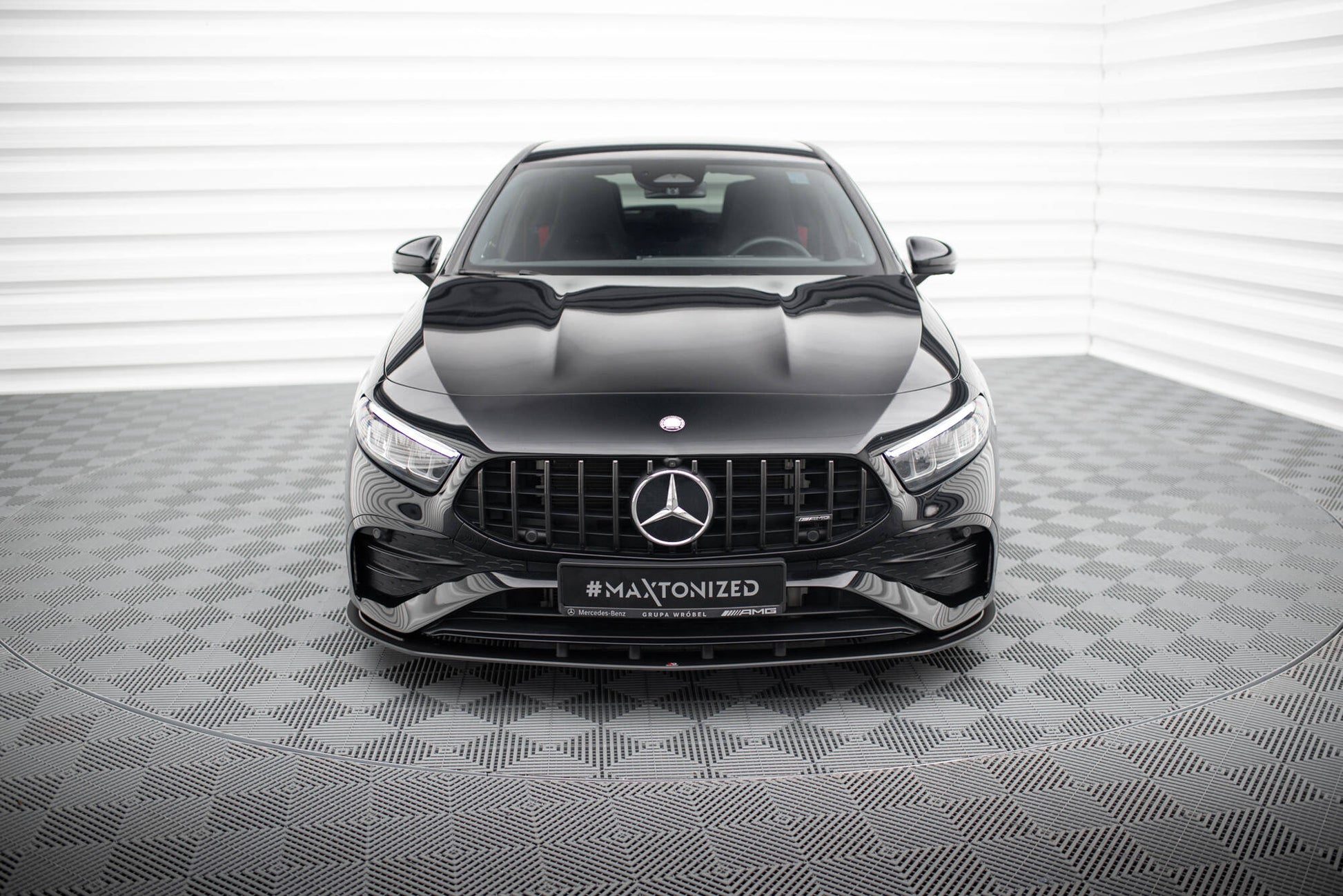 Maxton Street Pro Front Ansatz für für Mercedes-AMG A35 W177 Facelift