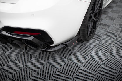 Maxton Heck Ansatz Flaps Diffusor V.5 +Flaps für BMW 1er M-Paket / M140i F20 Facelift
