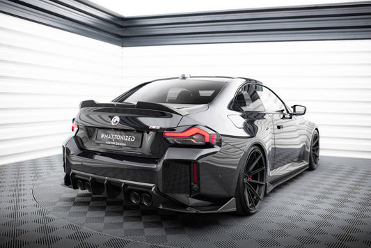 Maxton Carbon Fiber Heck Ansatz Flaps Diffusor für BMW M2 G87