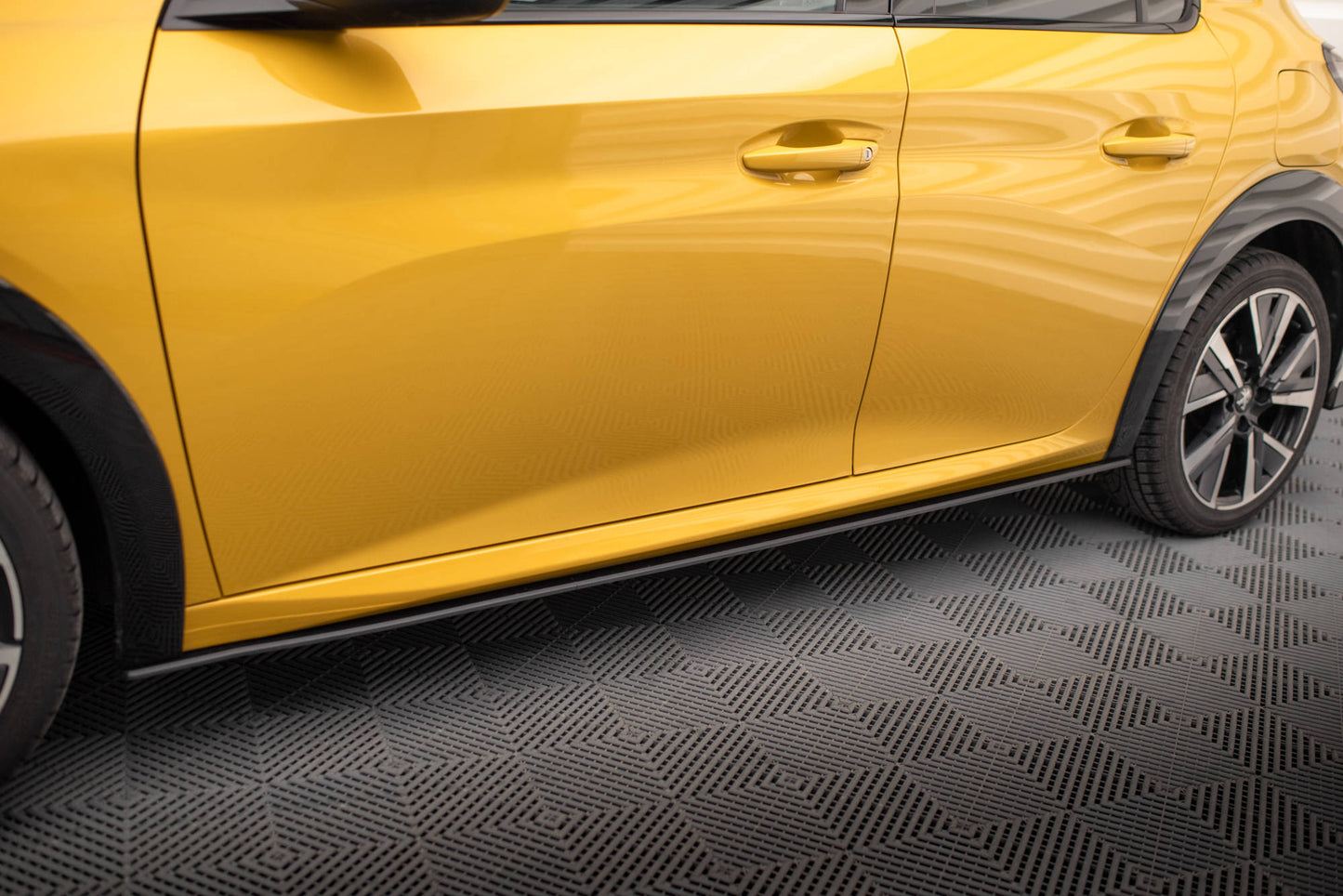 Maxton Street Pro Seitenschweller Ansatz für Peugeot 208 GT Mk2