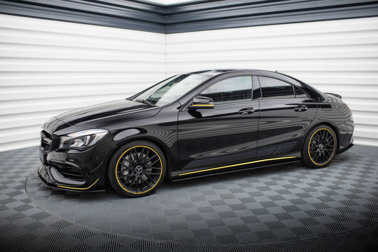 Maxton Street Pro Seitenschweller Ansatz für Mercedes-AMG CLA 45 C117 Facelift