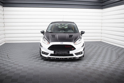 Maxton Front Ansatz V.6 +Flaps für Ford Fiesta ST Mk7 Facelift