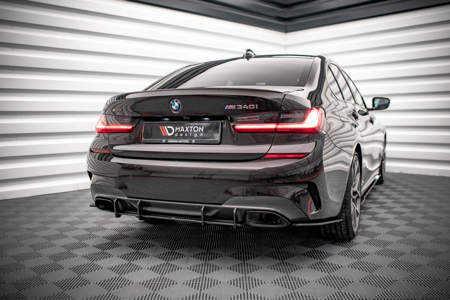 Maxton Street Pro Heckschürze für BMW 3er M340 G20 / G21