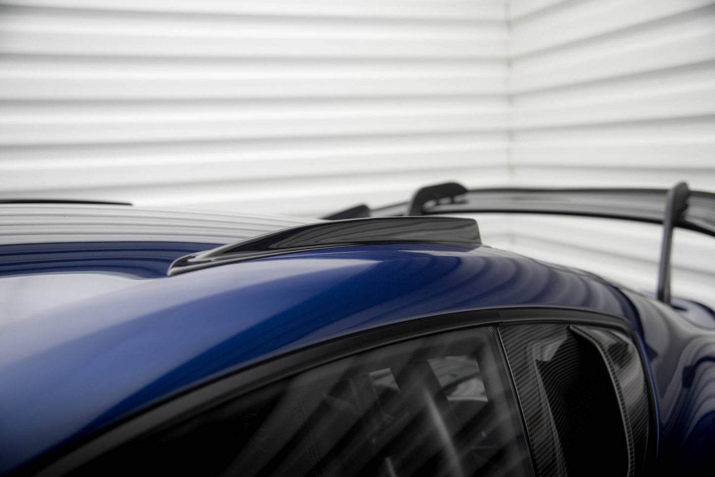 Maxton Kurze Dachschienen Porsche 718 Cayman GT4 RS 982c schwarz Hochglanz