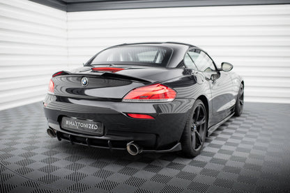 Maxton Heck Ansatz Flaps Diffusor für BMW Z4 M-Paket E89 Facelift schwarz Hochglanz