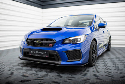 Maxton Street Pro Front Ansatz für für Subaru WRX STI Mk1 Facelift