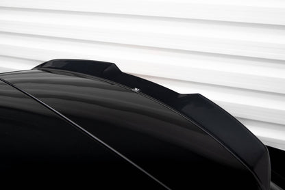 Maxton Höher Spoiler CAP für 3D Lexus RX Mk4 Facelift schwarz Hochglanz