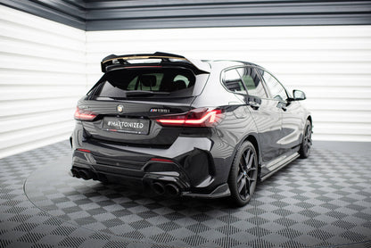 Maxton Spoiler CAP für BMW M135i M-Performance F40 schwarz Hochglanz