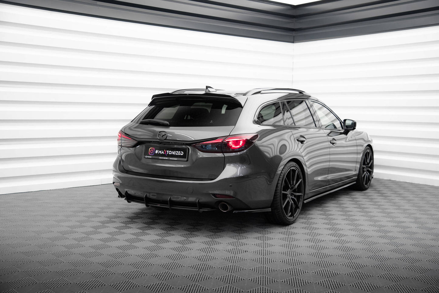 Maxton Street Pro Heckschürze für Mazda 6 Mk3 Facelift