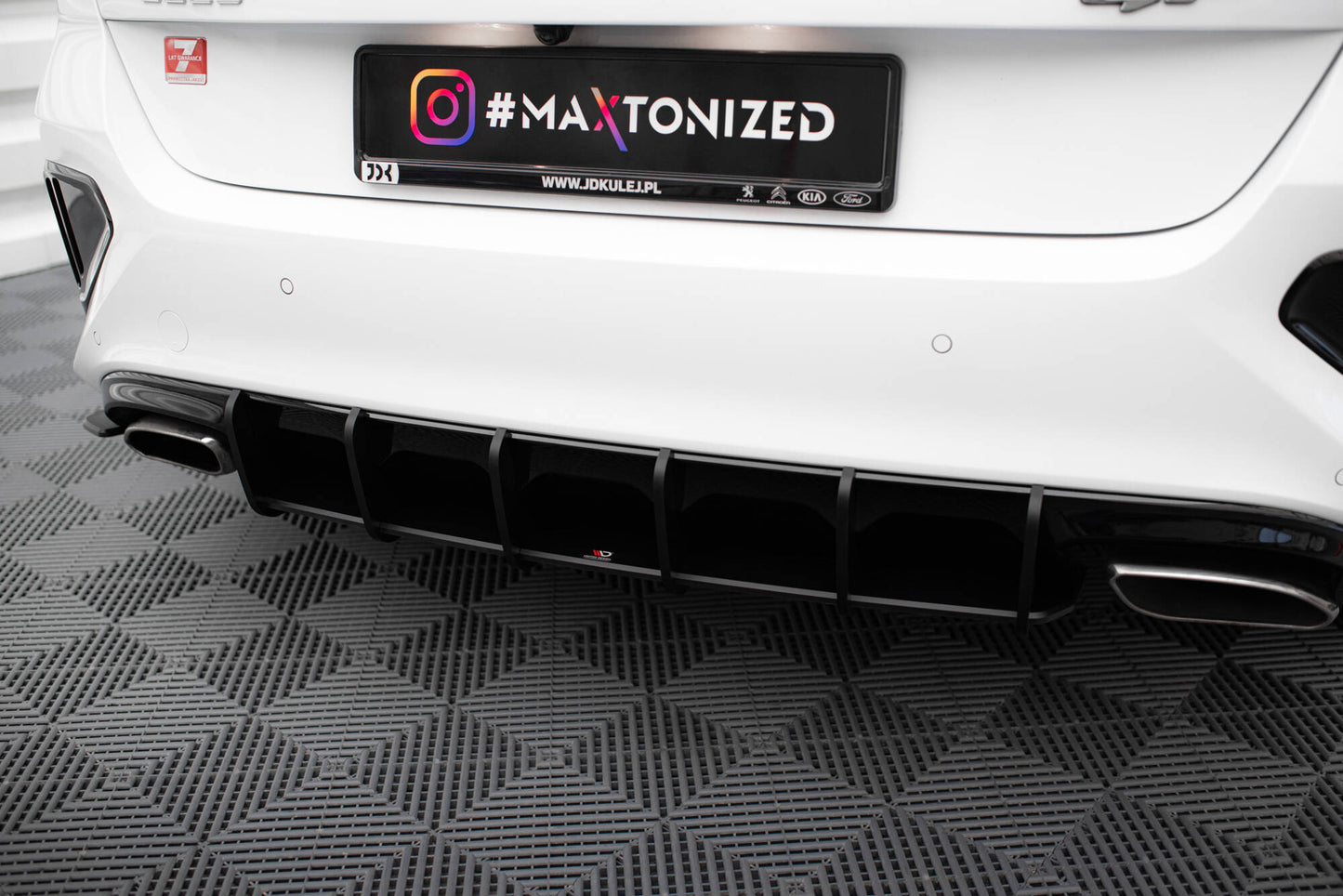 Maxton Street Pro Heckschürze für Kia Ceed GT Mk3