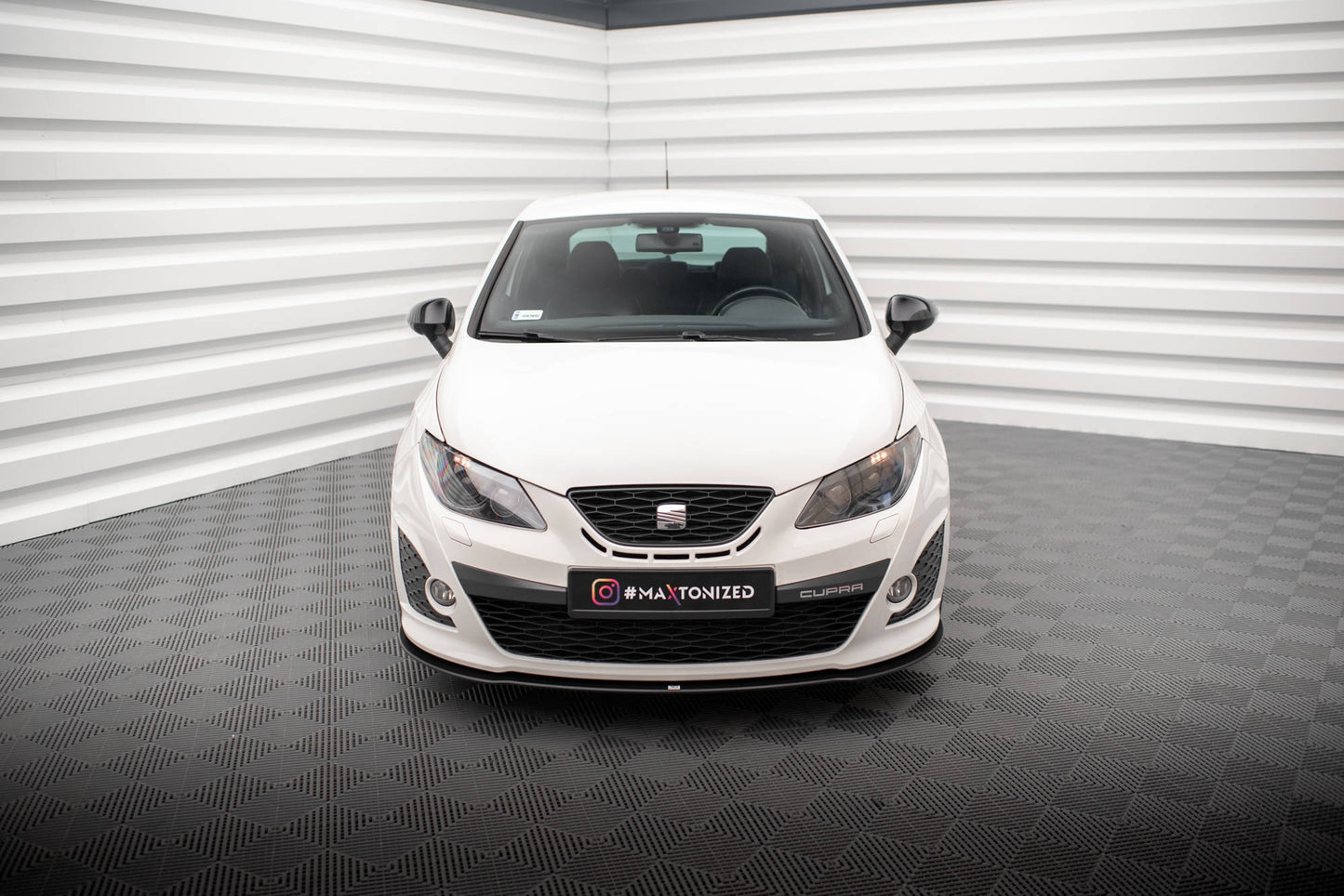 Maxton Street Pro Front Ansatz für für Seat Ibiza Sport Coupe Mk4