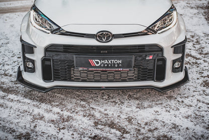 Maxton Front Ansatz V.3 +Flaps für Toyota GR Yaris Mk4